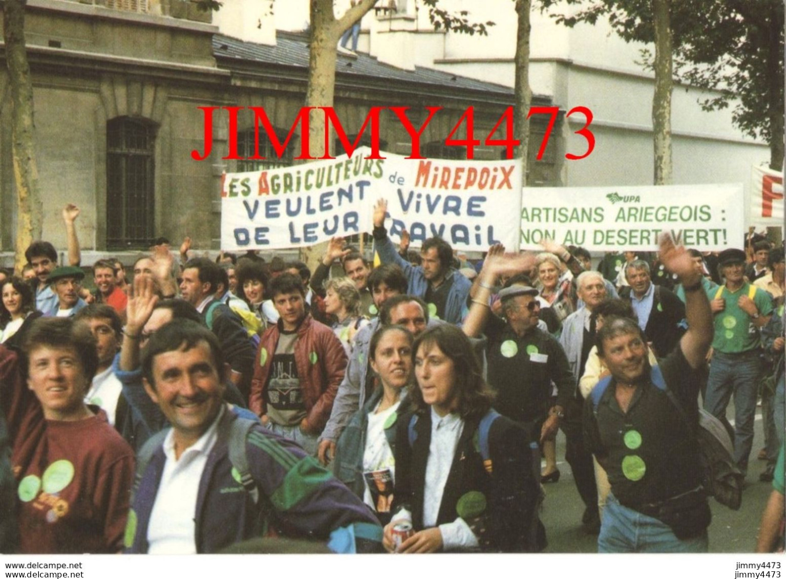 CPM - MANIF PAYSANNE A PARIS 1991 - N° 360 - Photo Claude FATH - Imp. NAVILIAT - Bauern