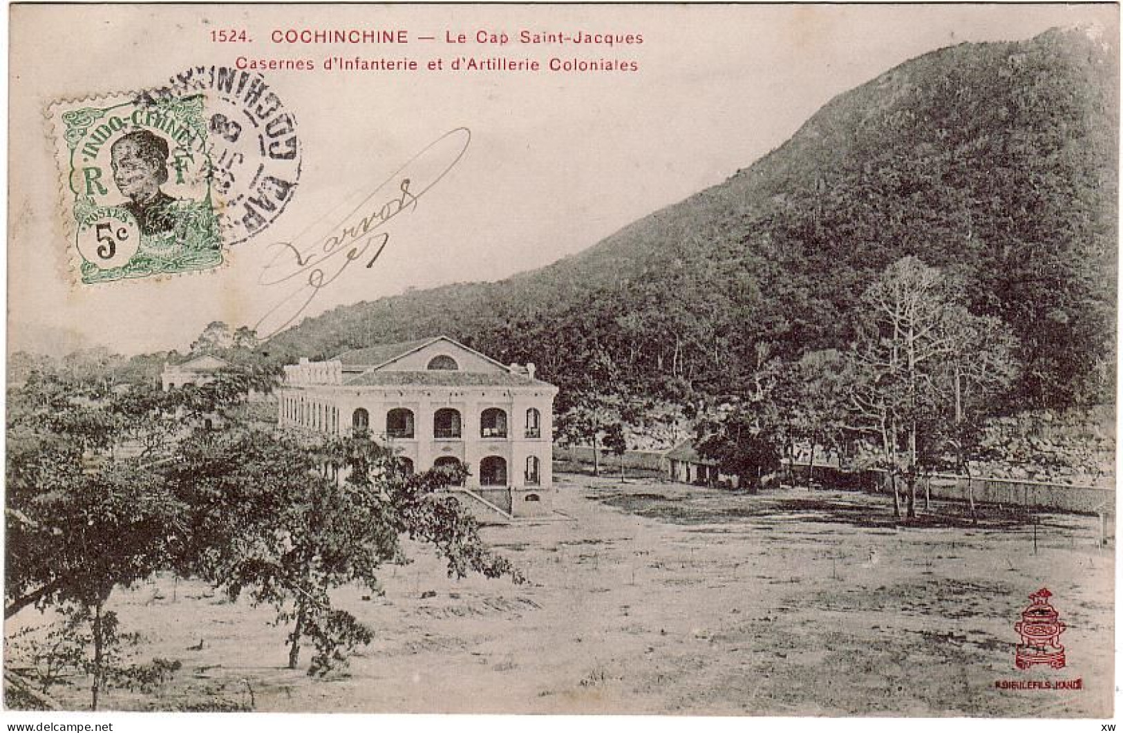 ASIE - VIÊT-NAM - Cochinchine - Le Cap Saint-Jacques Casernes D'Infanterie Et D'Artillerie Coloniales - D 3223 - Viêt-Nam