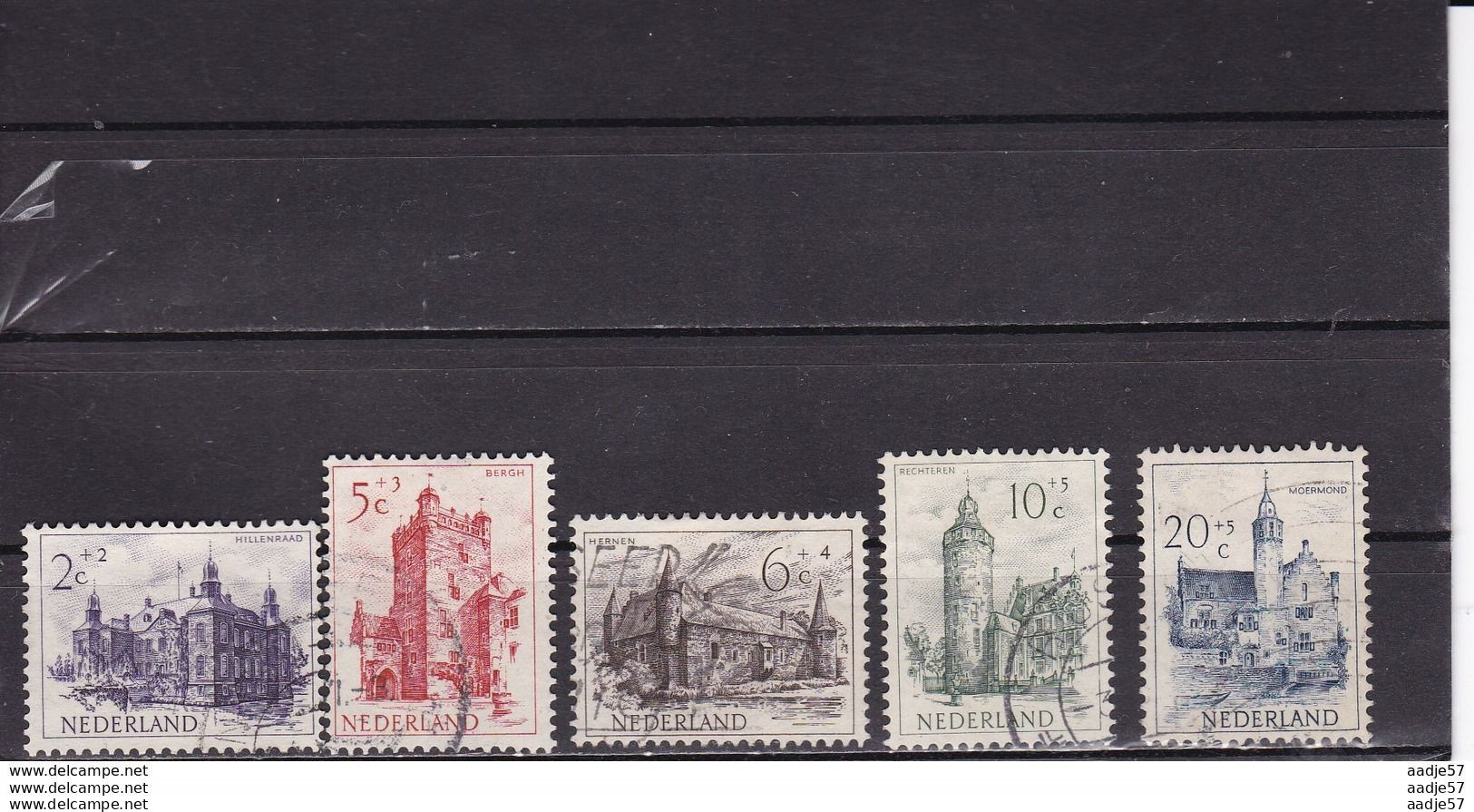 Netherlands Pays-Bas 1951 NVPH 568-572 Mi 570-574 Used - Oblitérés