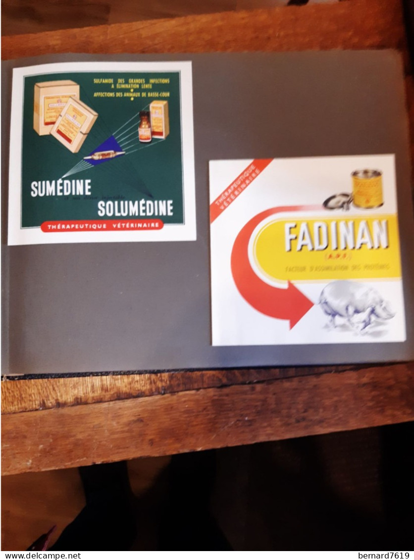 Publicite Annee Vers  1950 - Sumedine Solumedine - Fadinan - Coqueluche - Lambliase - Reclame