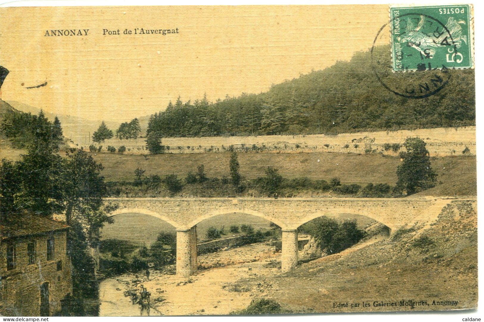 - 07 -ARDECHE- ANNONAY - Pont De L'Auvergnat - Annonay