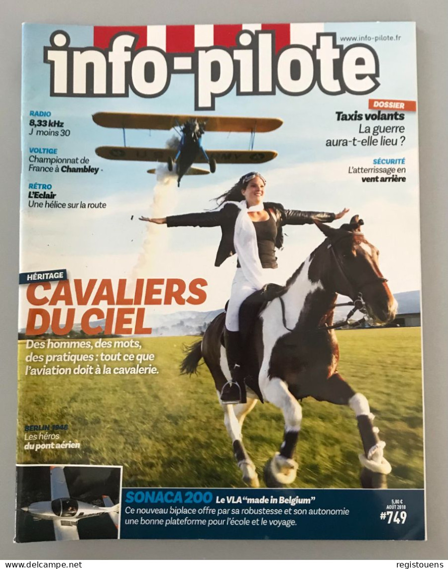 Revue Info-Pilote N° 749 - Aviation