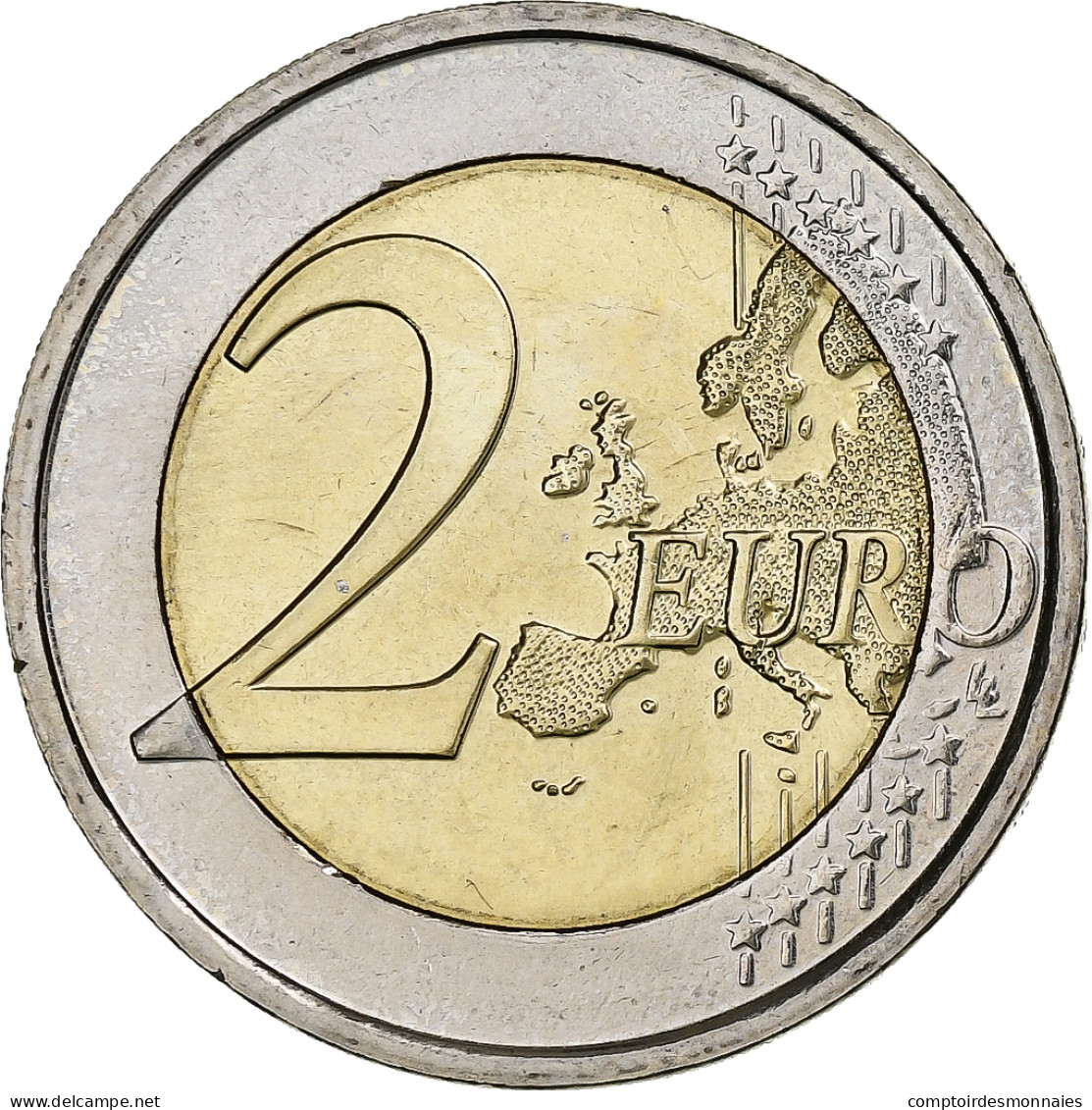 Belgique, 2 Euro, Queen Elisabeth, 2012, Bruxelles, SPL, Bimétallique, KM:317 - Belgique