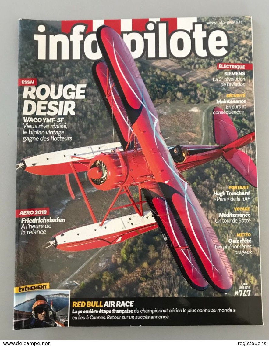 Revue Info-Pilote N° 747 - Luchtvaart