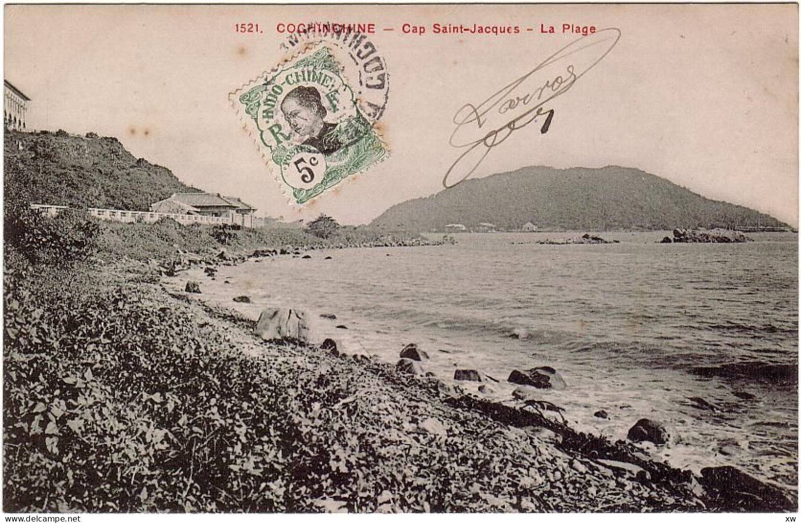 ASIE - VIÊT-NAM - Cochinchine - Cap Saint-Jacques - La Plage - D 3221 - Viêt-Nam