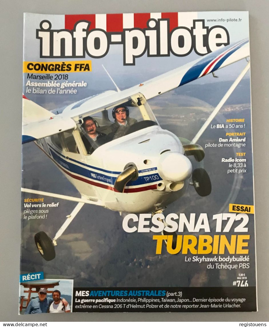 Revue Info-Pilote N° 746 - Luchtvaart