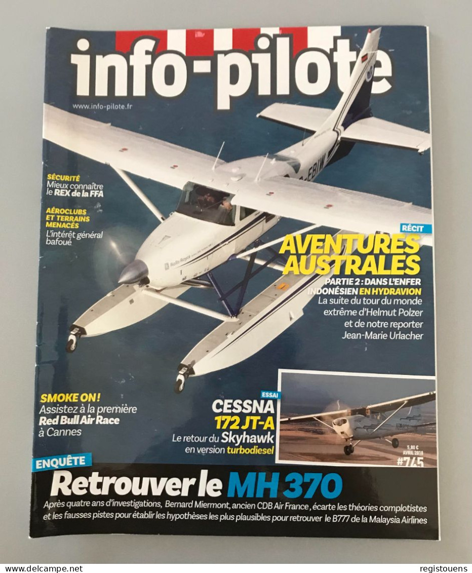 Revue Info-Pilote N° 745 - Aviazione