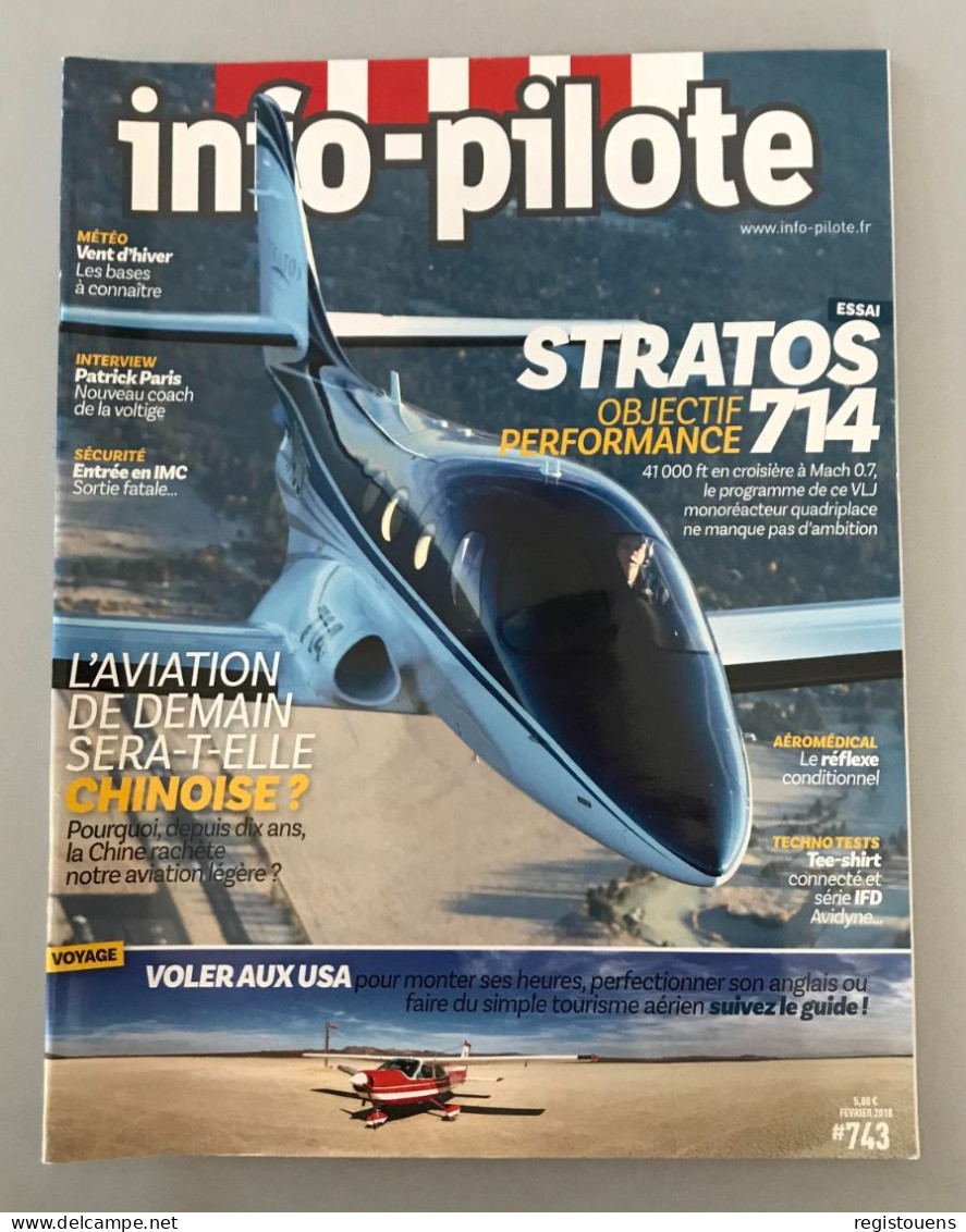 Revue Info-Pilote N° 743 - Aviation