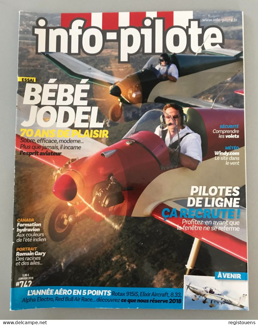 Revue Info-Pilote N° 742 - Aviation