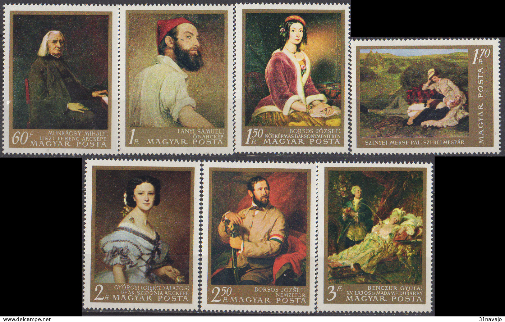 HONGRIE - Musée Des Beaux Arts De Budapest 1967 - Unused Stamps