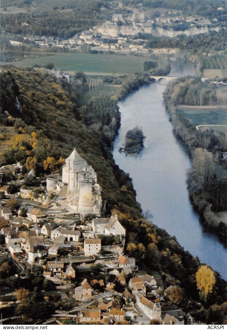 24 CASTELNAUD  Vue Générale Aérienne Et Vue De Beynac    (Scan R/V) N°   6   \QQ1110Vic - Sarlat La Caneda