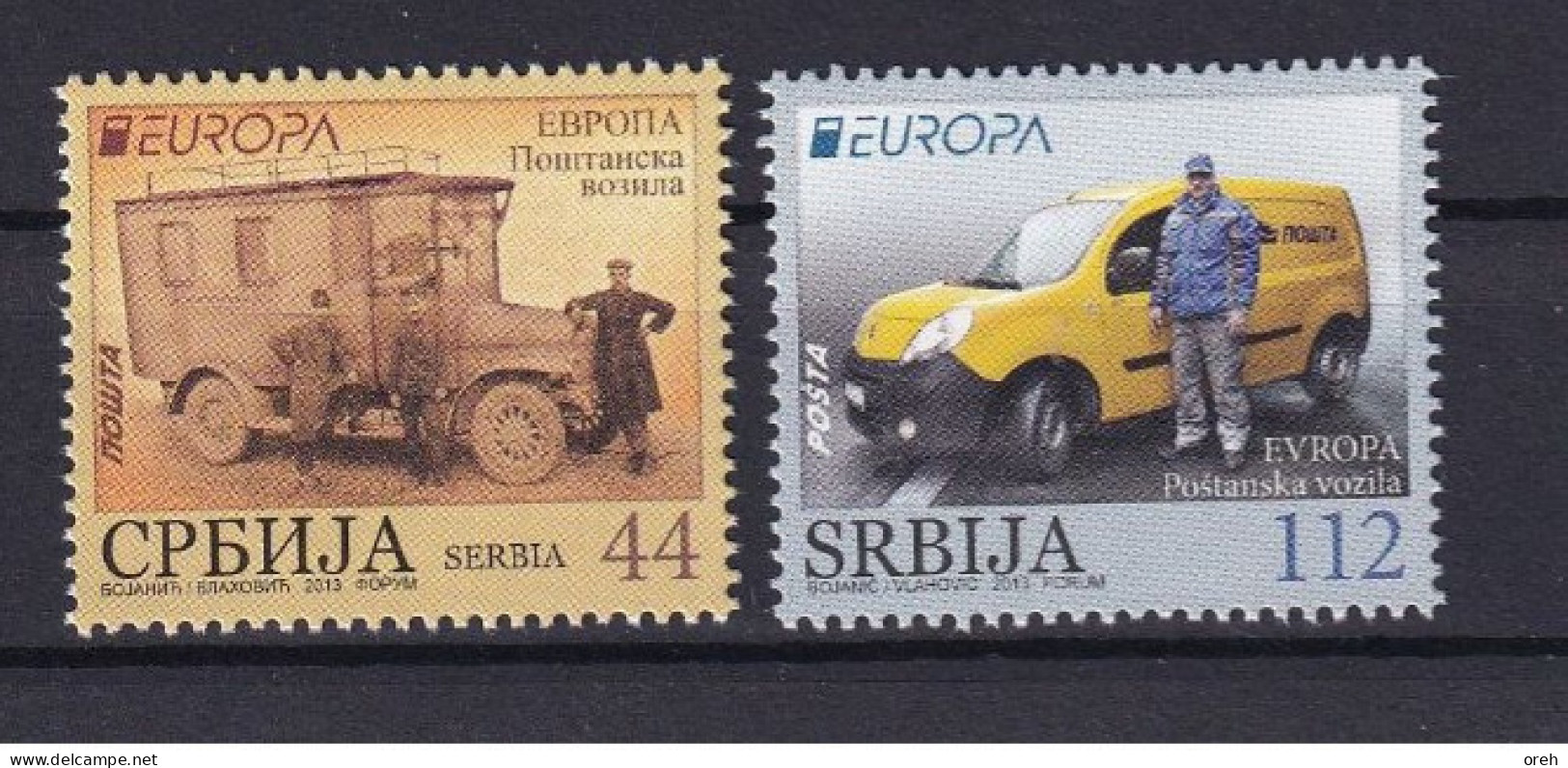 SERBIA 2013, EUROPA CEPT,MNH - Serbien