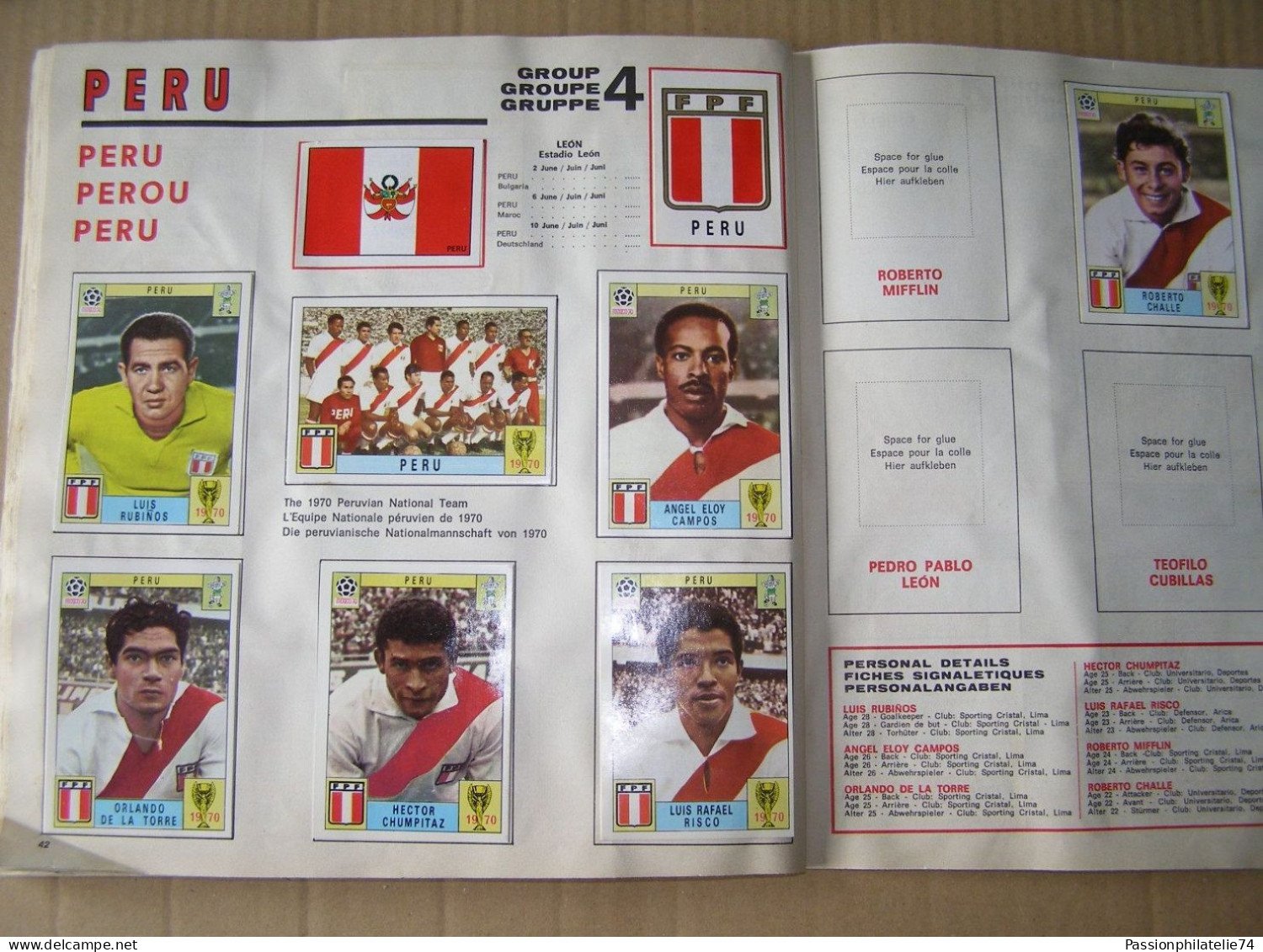 Mexico 70 - album Panini