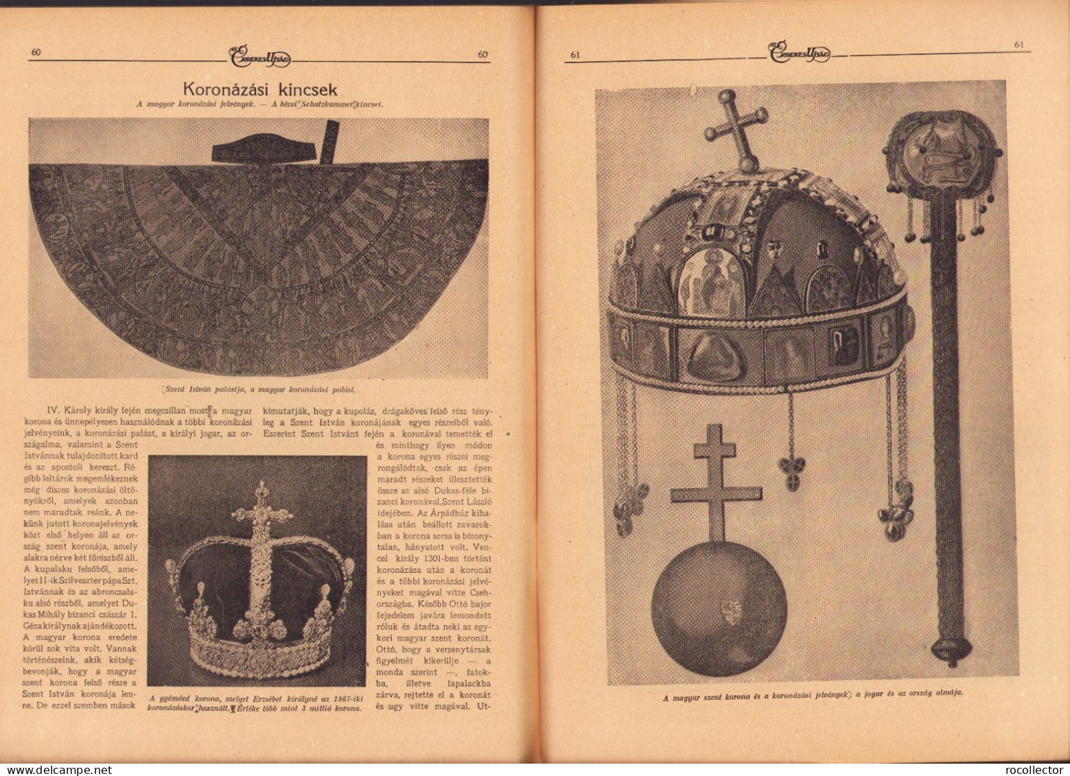 Az Érdekes Ujság Koronázási száma 1916 Z444N