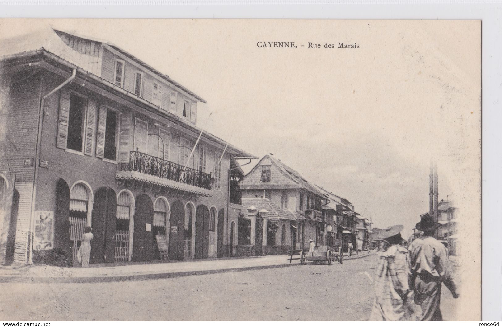 CAYENNE- Rue Des MARAIS. - Cayenne