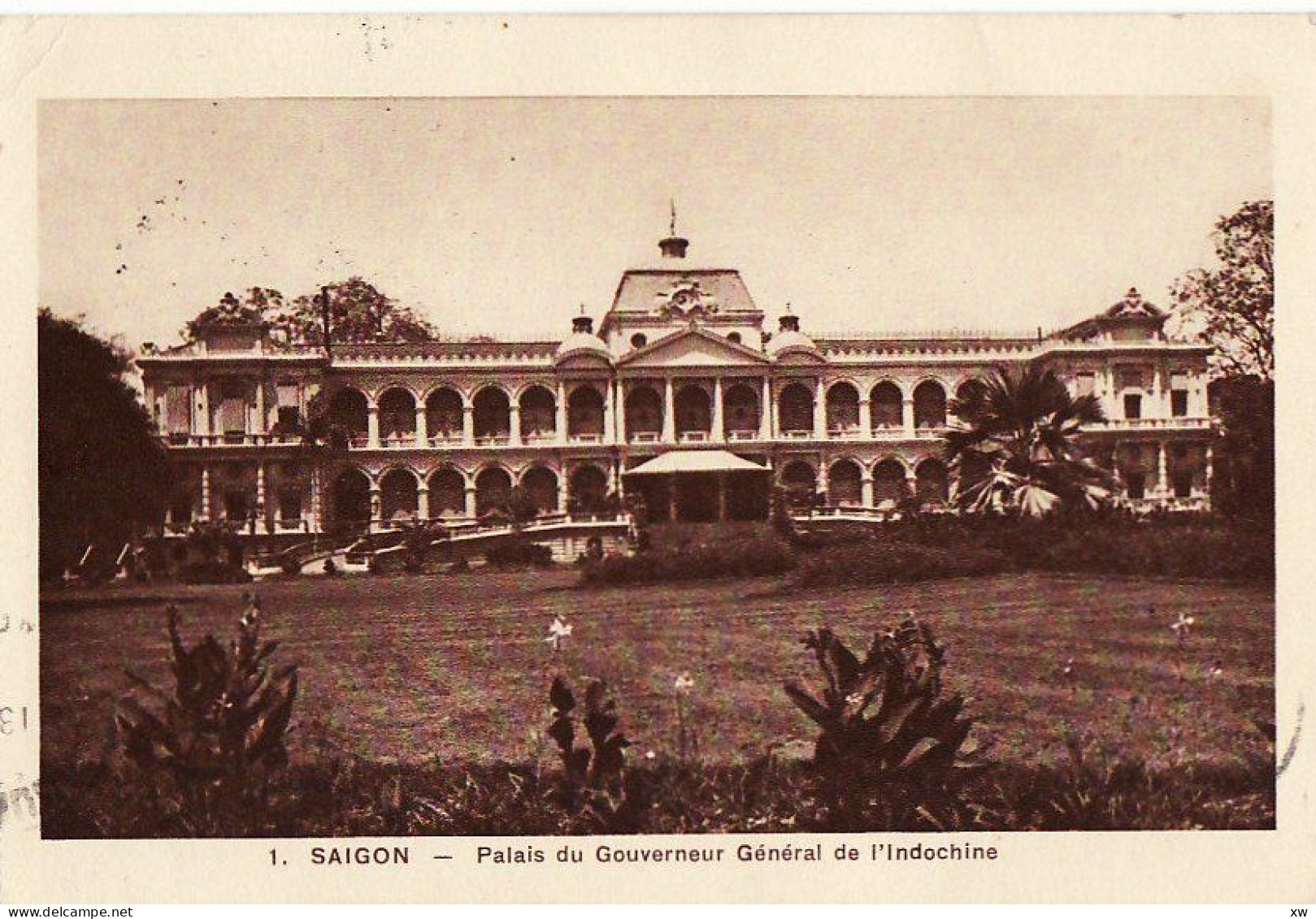 ASIE - VIÊT-NAM - SAÏGON - Palais Du Gouverneur Général De L'Indochine - C 1689 - Vietnam