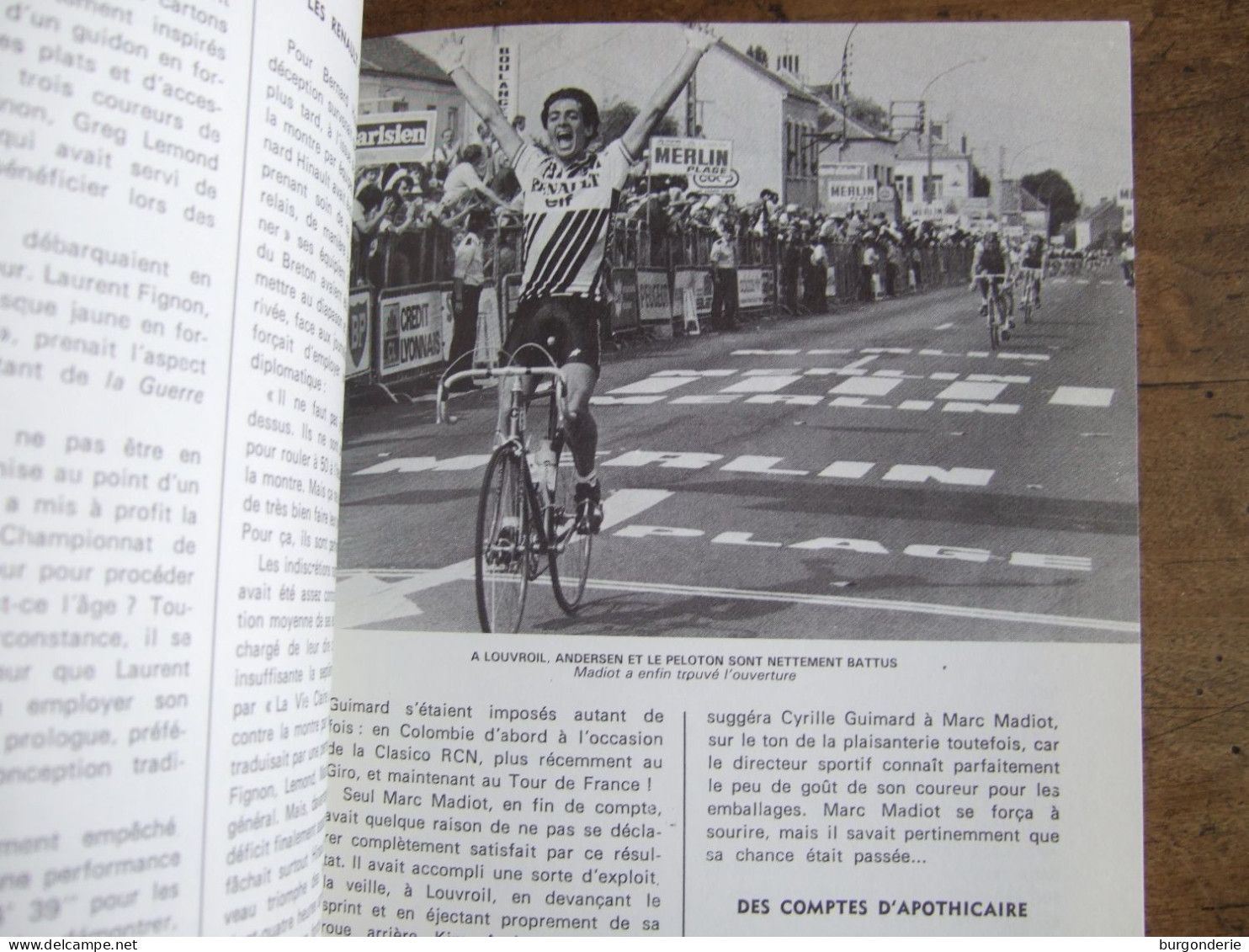 LE LIVRE D'OR DU CYCLISME / SPECIAL FIGNON / PHILIPPE BOUVET / 1984 - Sport
