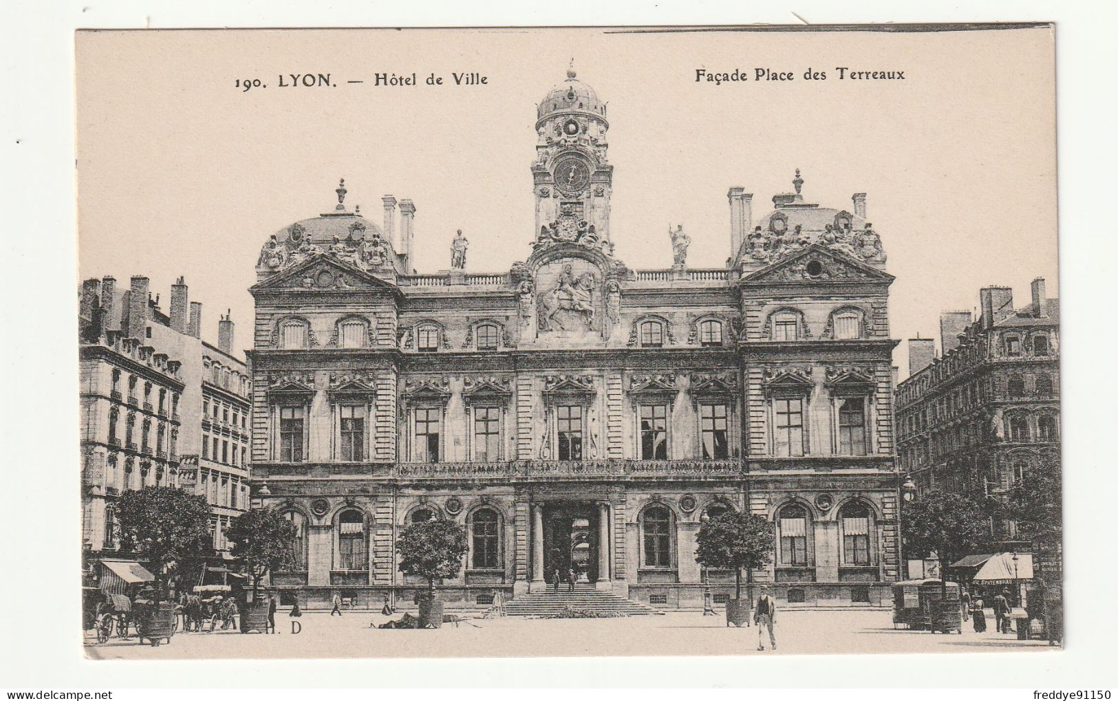 69 . Lyon . Hotel De  Ville  . Facade Place Des Terreaux - Lyon 1