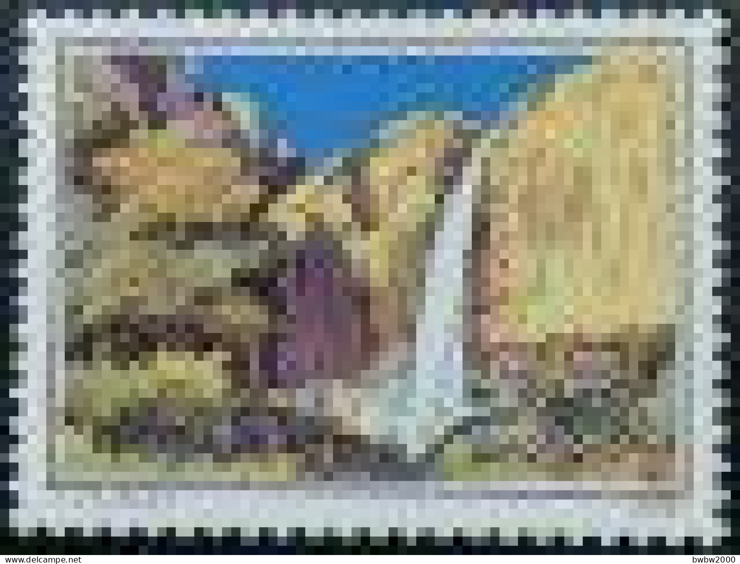 China T042, Scenery Of Taiwan Province(6-5)Waterfall In Tianxiang《台湾风光》（6-5）天祥大瀑布 - Unused Stamps