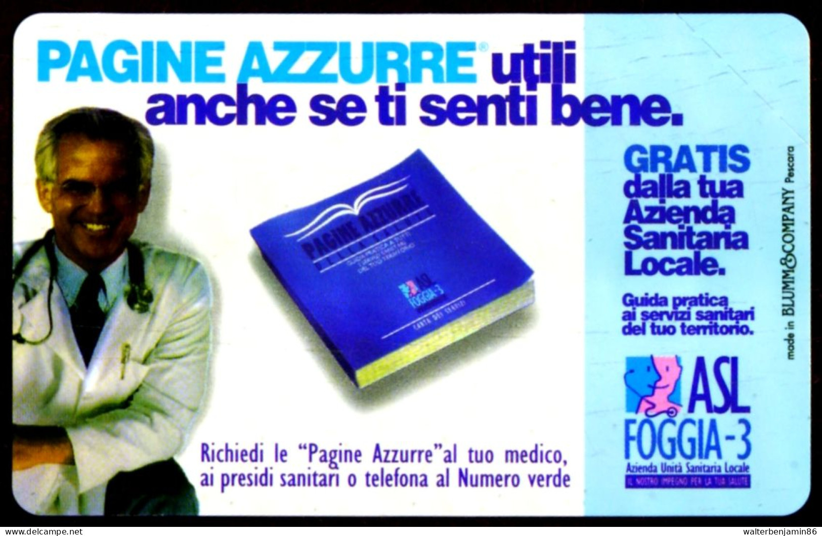 G 555 C&C 2613 SCHEDA TELEFONICA NUOVA MAGNETIZZATA PAGINE AZZURRE COME FOTO - Public Advertising