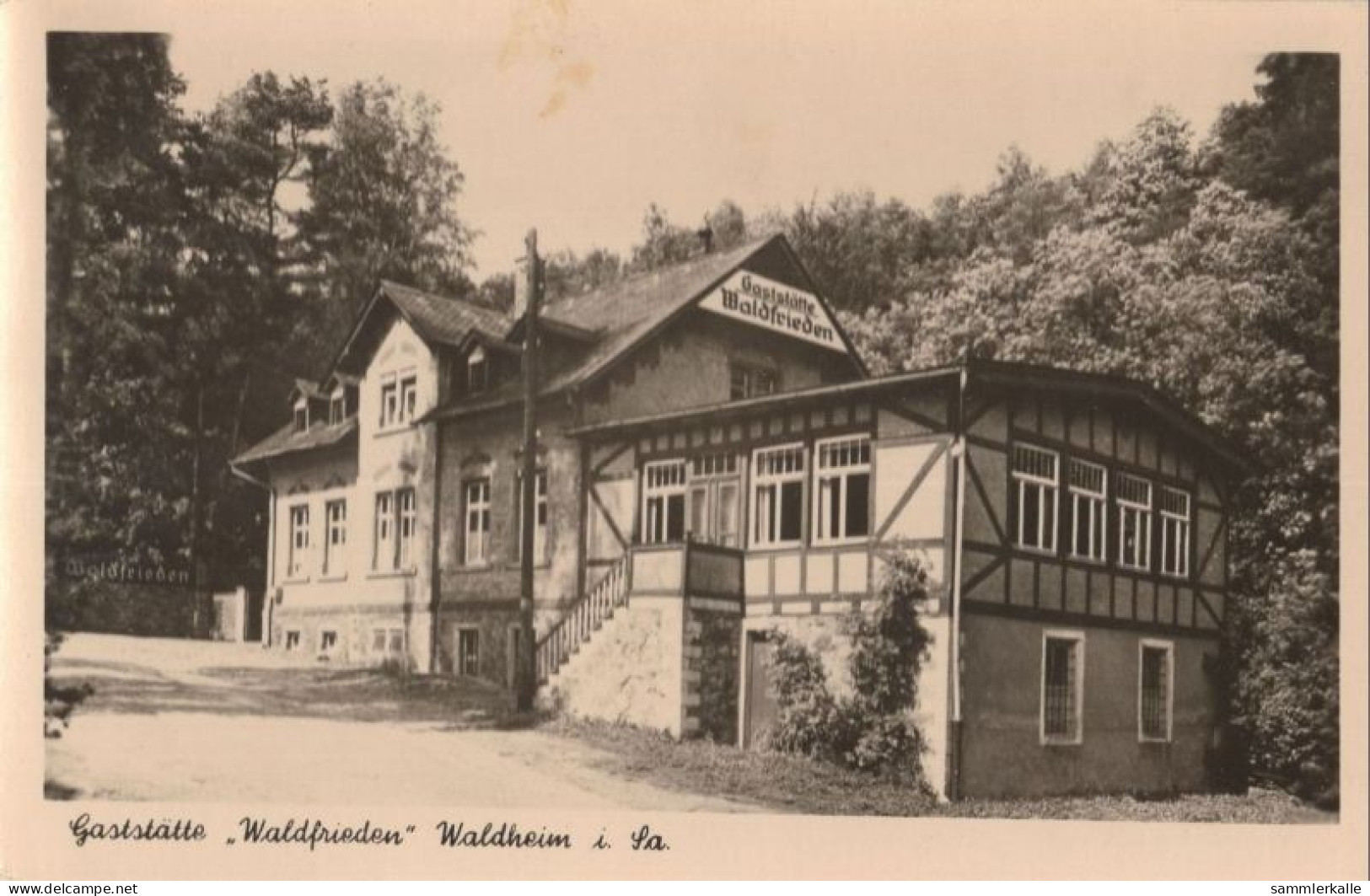 124127 - Waldheim - Gaststätte Waldfrieden - Waldheim