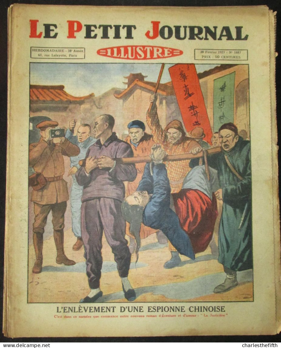 50 X LE PETIT JOURNAL ANNEE 1927 - NR. 1880 JUSQU'AU NR 1930 - HAUTE VALEUR - REGARDEZ RECENTES VENTES FERMEES SVP - Le Petit Journal