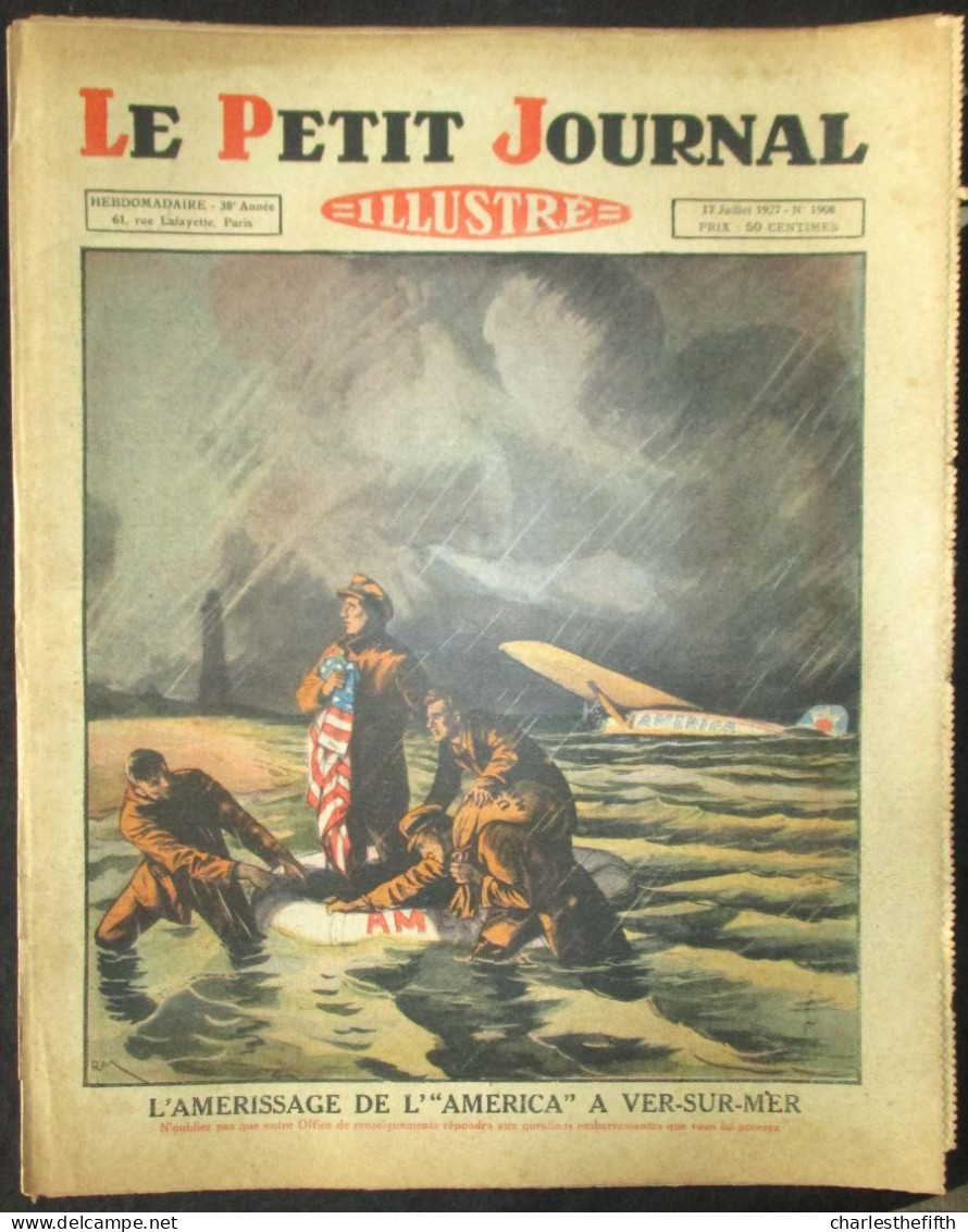 50 X LE PETIT JOURNAL ANNEE 1927 - NR. 1880 JUSQU'AU NR 1930 - HAUTE VALEUR - REGARDEZ RECENTES VENTES FERMEES SVP