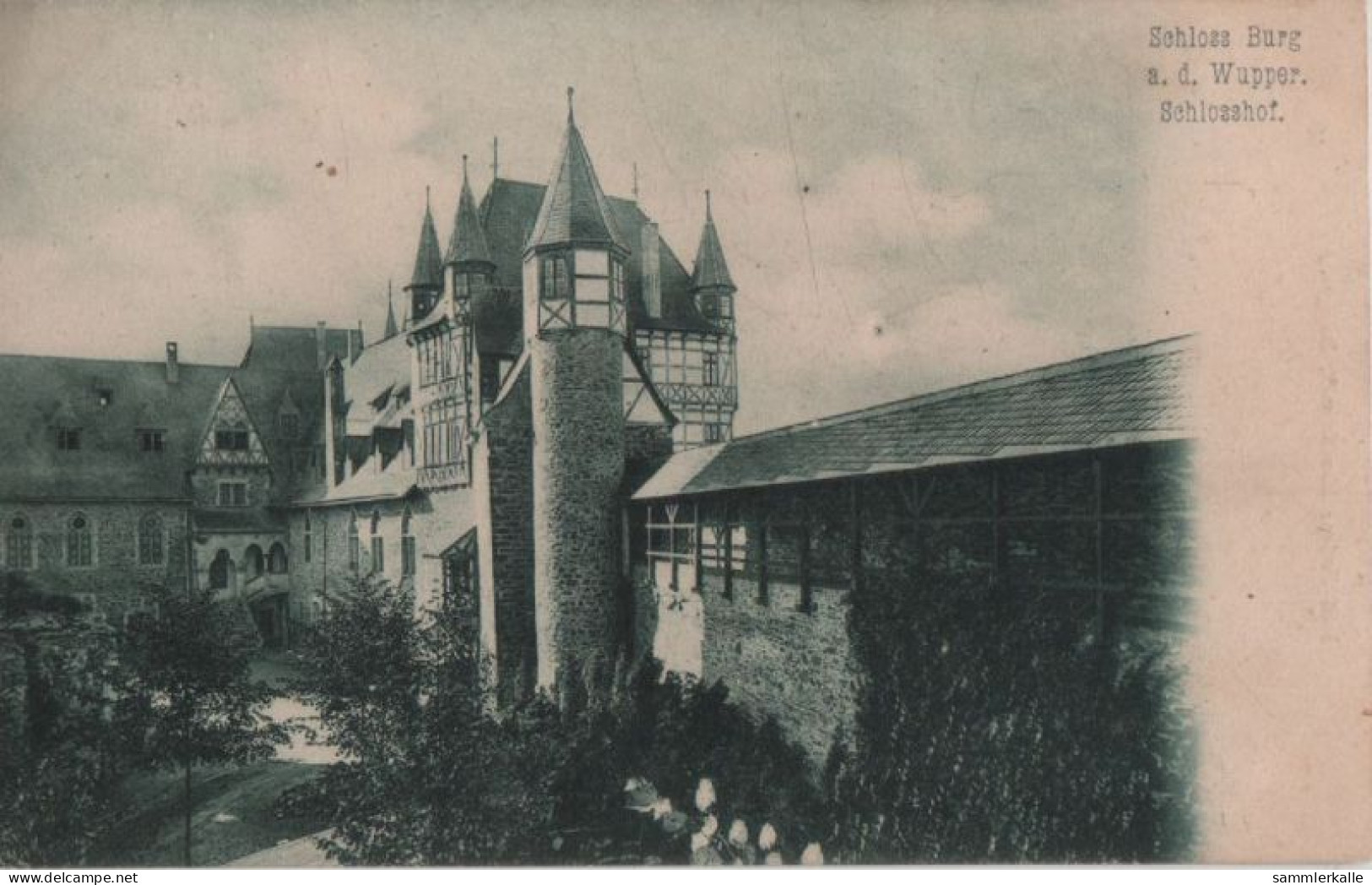 113357 - Schloss Burg (OT V. Solingen) - Schlosshof - Solingen