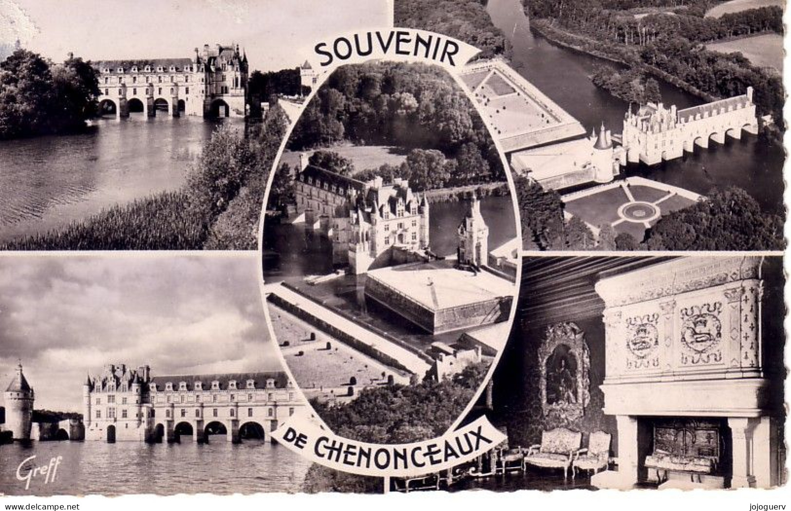 Chenonceaux 5 Vues : ( Chateau - Chenonceaux