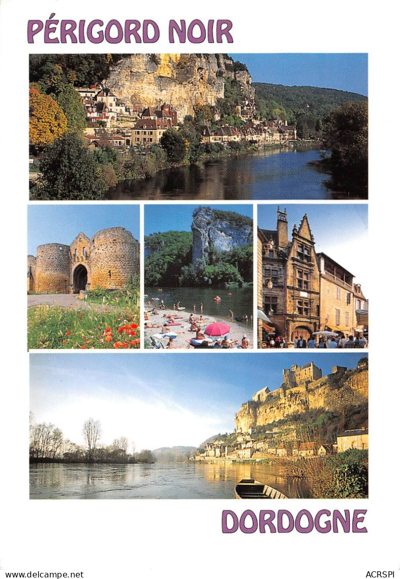 24  LA ROQUE GAGEAC  DOMME VITRAC SARLAT BEYNAC (Scan R/V) N°   45   \QQ1110Und - Domme