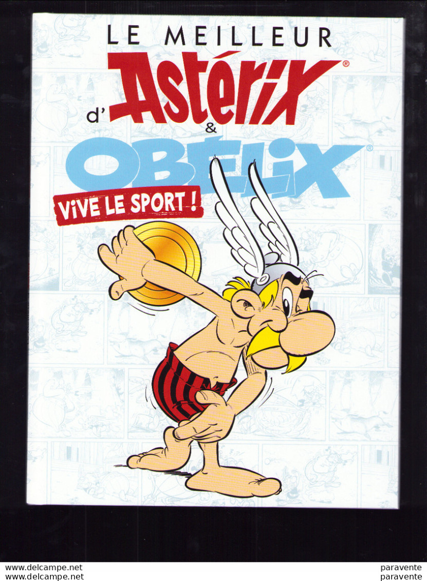 ASTERIX : Album Cartonné HS LE MEILLEUR D'ASTERIX ET OBELIX - VIVE LE SPORT Par HACHETTE 2015 - Asterix