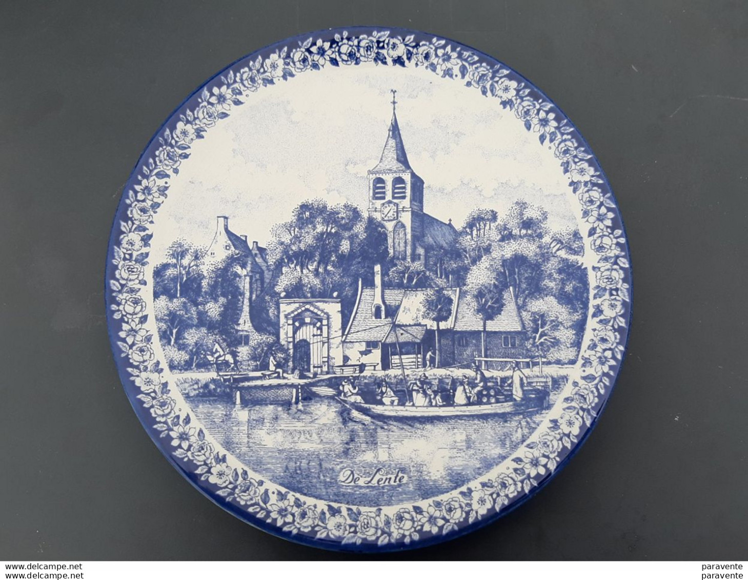 Assiette DE LENTE Bleu De DELFT - Delft (NLD)