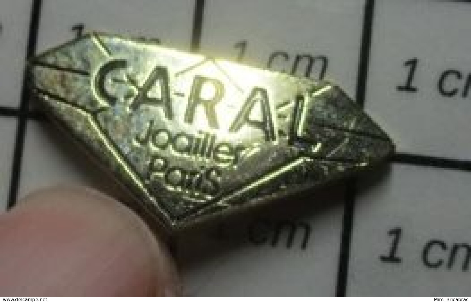 216A Pin's Pins / Beau Et Rare / MARQUES / CARAL JOAILLIER PARIS - Trademarks