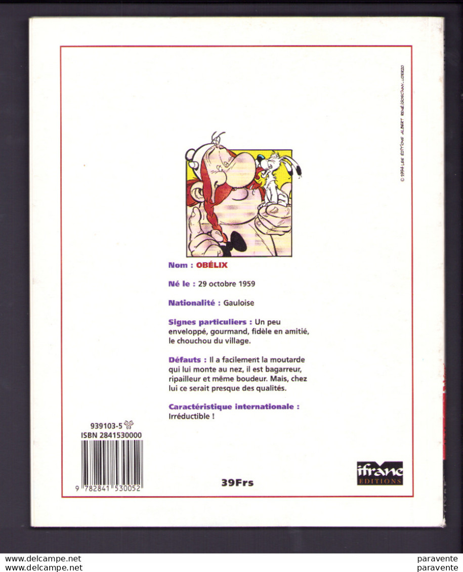 ASTERIX : 3 Livres Jeu Editions IFRANE - Asterix