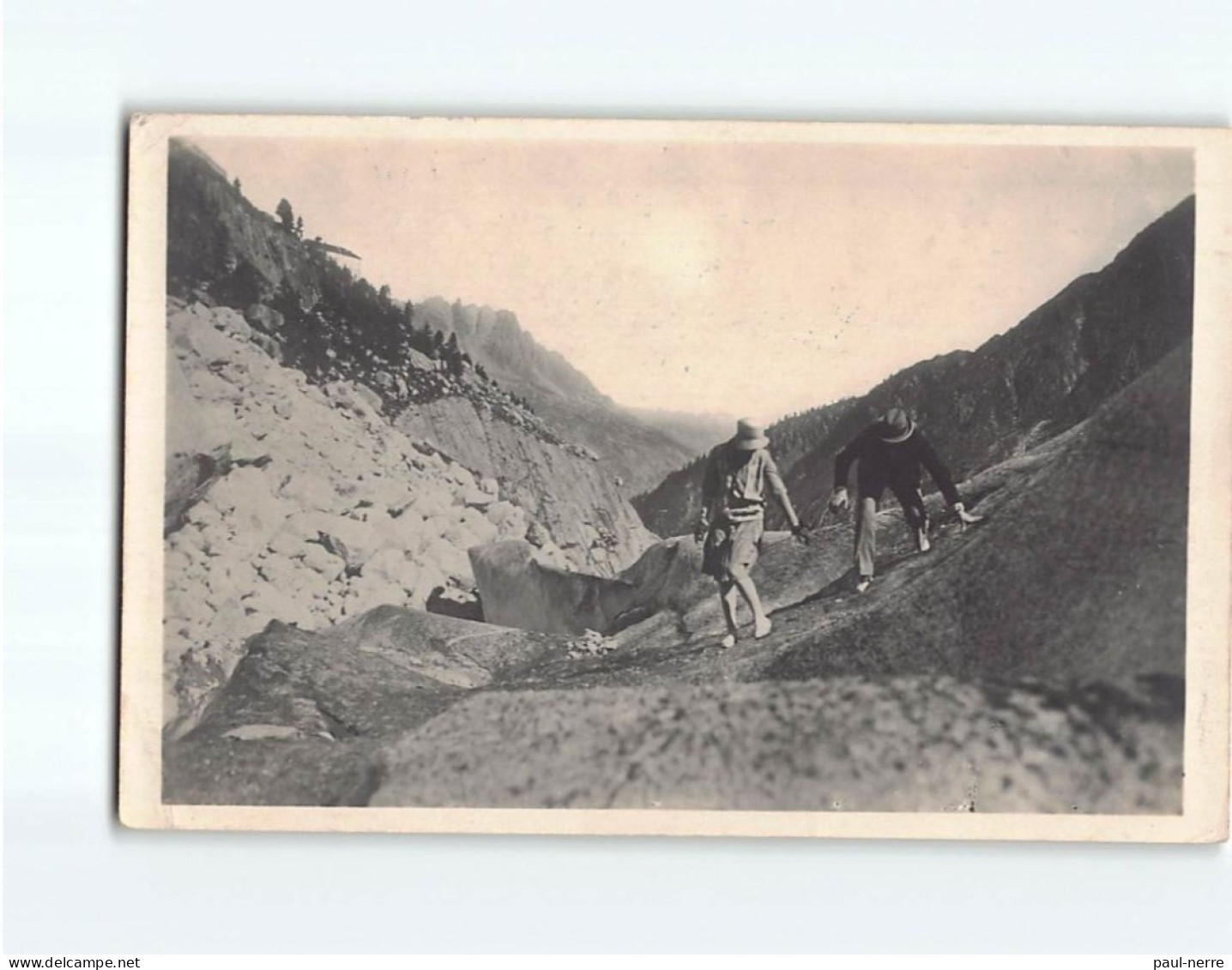 CHAMONIX : Traversée De La Mer De Glace - Très Bon état - Chamonix-Mont-Blanc