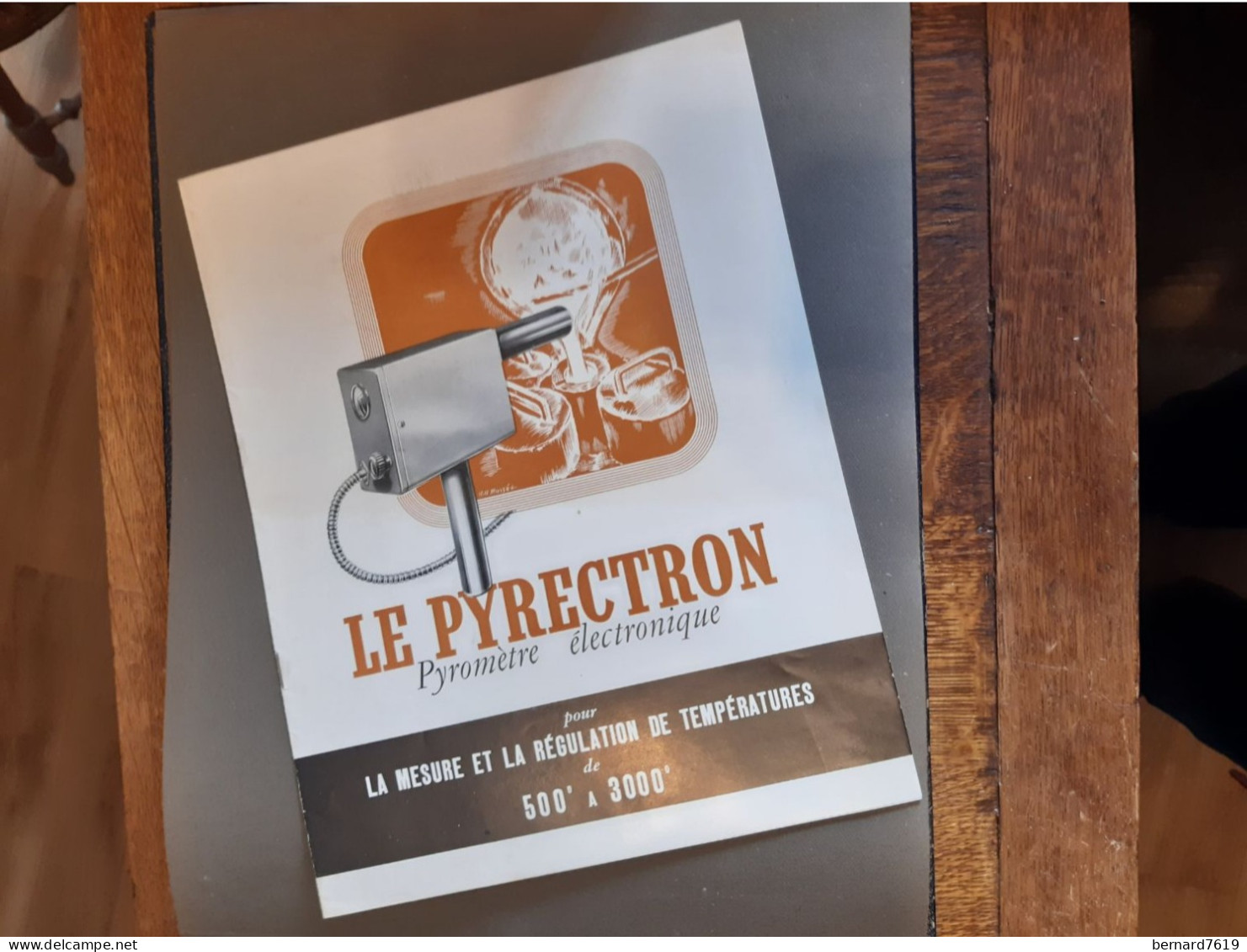 Publicite Annee Vers  1950 -  Le Pyrectron -   Paris 75008  -4 Pages - Pubblicitari