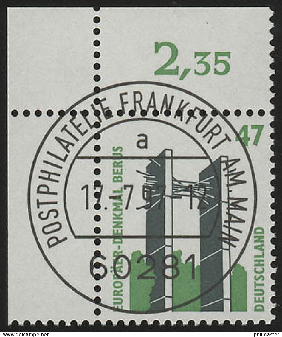 1932 SWK 47 Pf Ecke Ol VS-O FfM - Usados