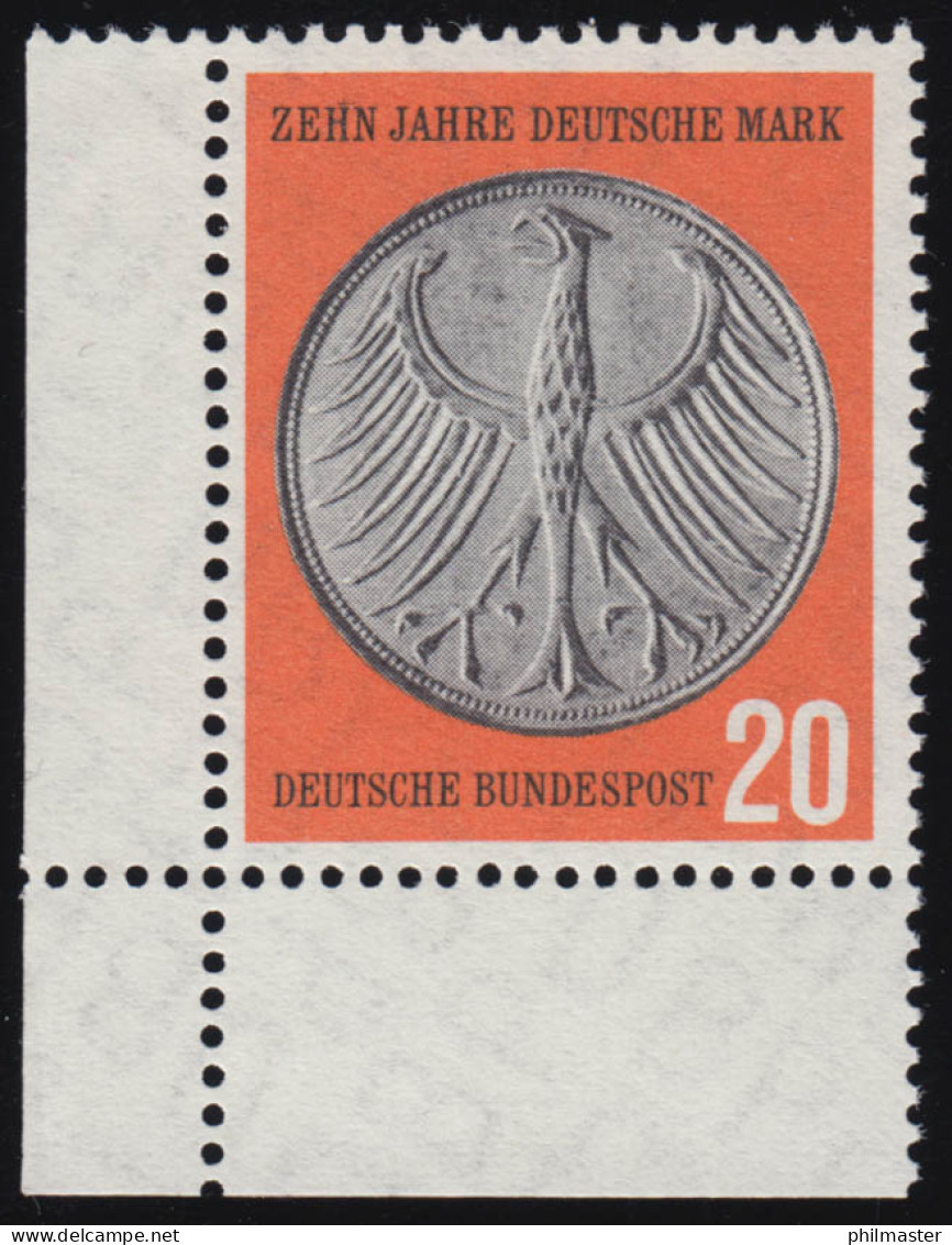 291 Deutsche Mark ** Ecke Unten Links - Unused Stamps