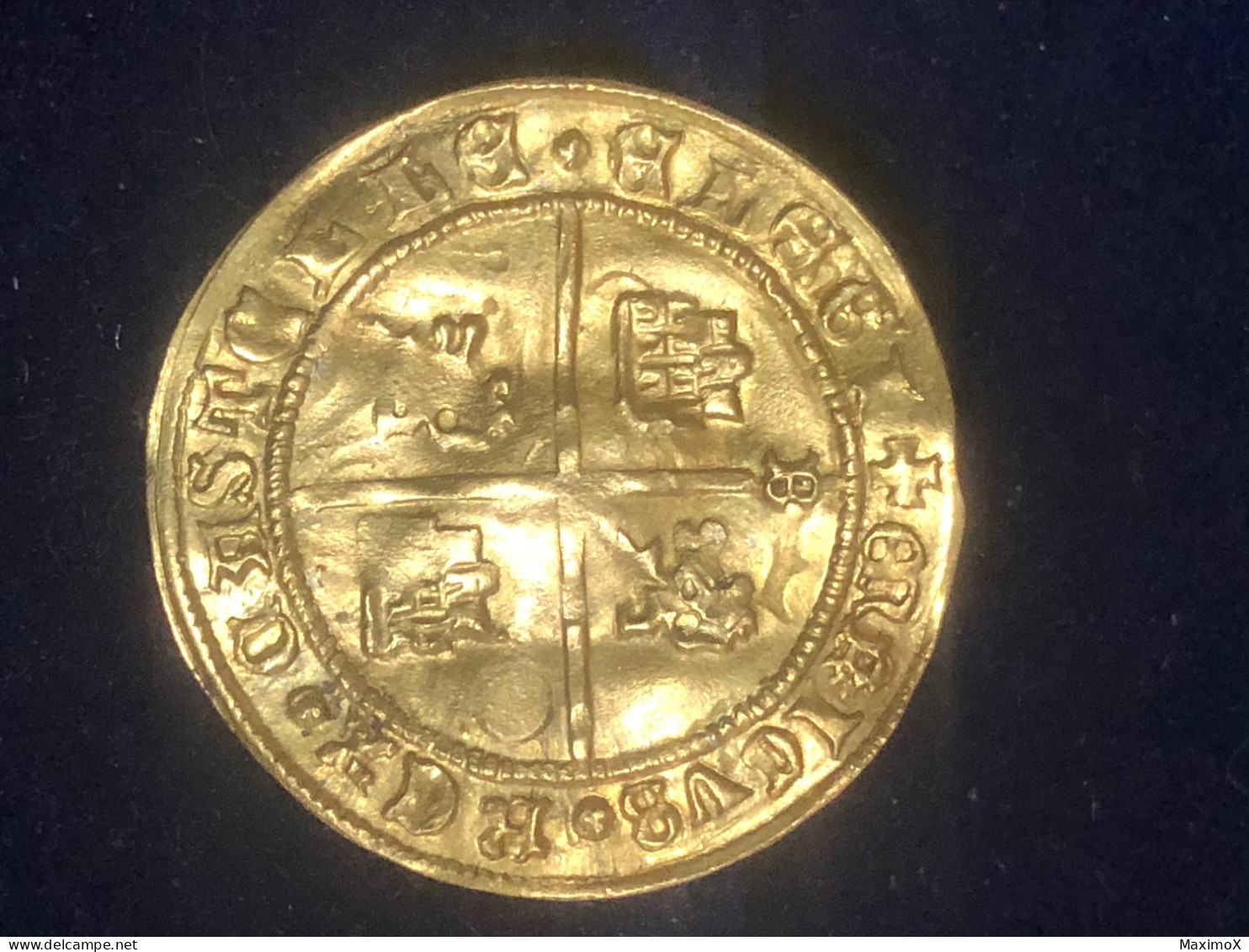 Dobla Oro Enrique IV Burgos - Other & Unclassified