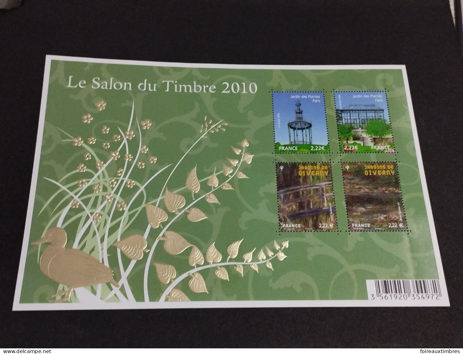 France - BF 130 - Salon Du Timbre 2010 - Neuf ** - Mint/Hinged