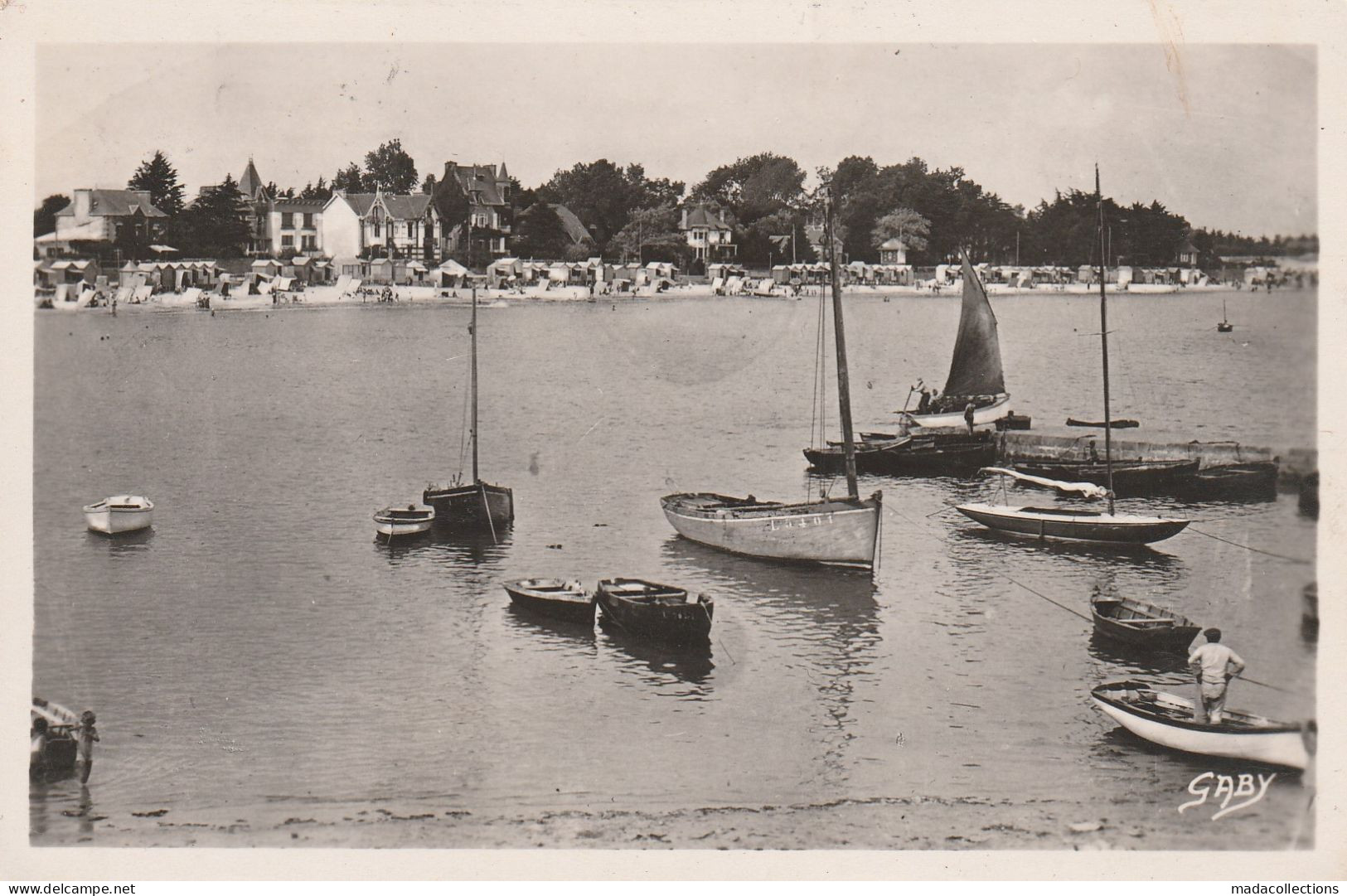 Larmor Plage (56 - Morbihan)  Pointe Et Plage De Toulhars - Larmor-Plage