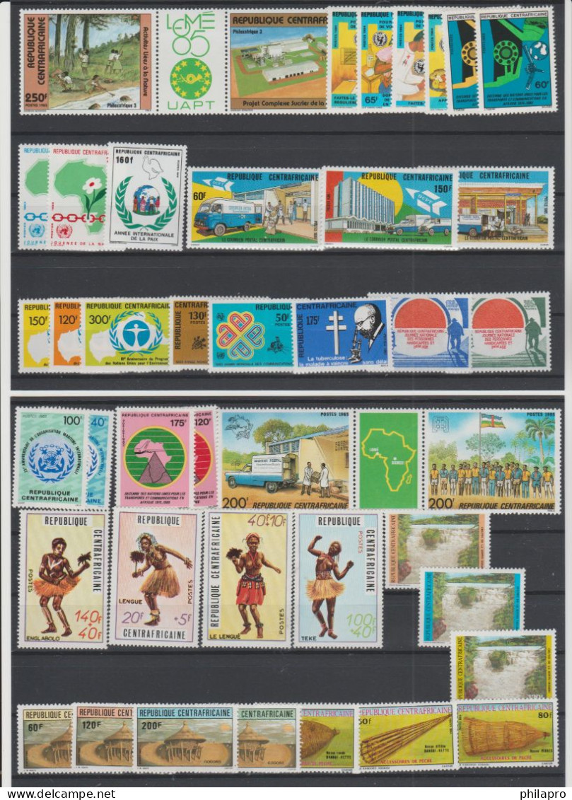 CENTRAFRICAINE  Lot **MNH   Réf  T  1492 - Central African Republic