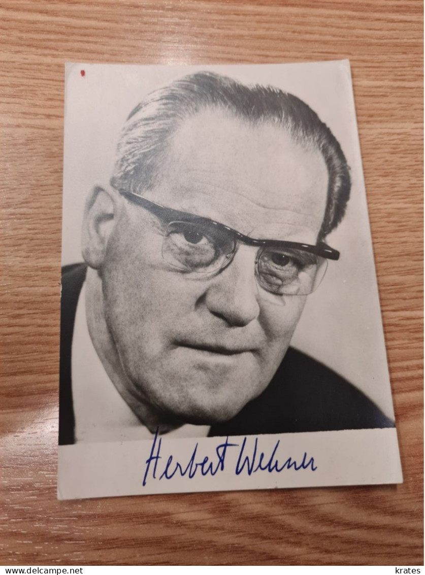 Postcard - Herbert Wehner         (V 37909) - Hommes Politiques & Militaires