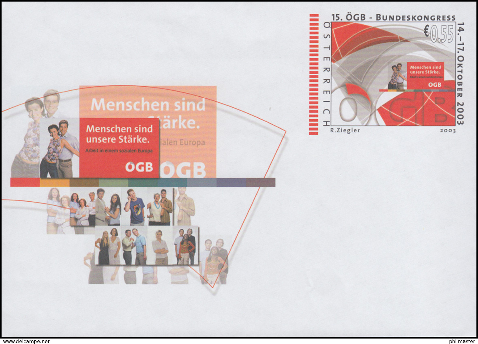 Österreich U 115 ÖGB - Österreichischer Gewerkschaftbund, ** - Altri & Non Classificati