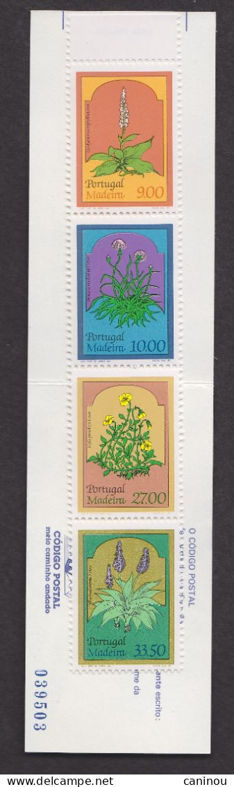 PORTUGAL MADERE CARNET FLEURS  1982 Y & T C83 NEUF SANS CHARNIERE - Madeira