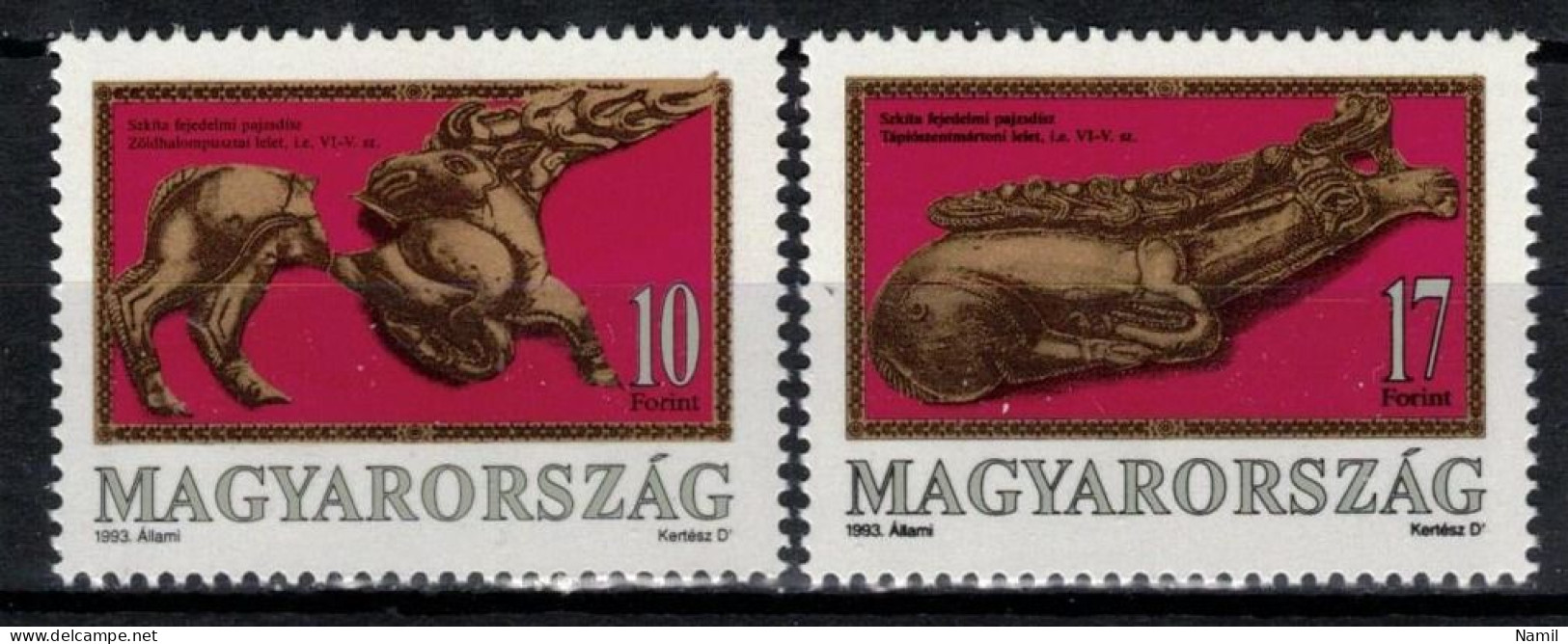 ** Hongrie 1993 Mi 4234-5 (Yv 3405-6), (MNH)** - Ungebraucht