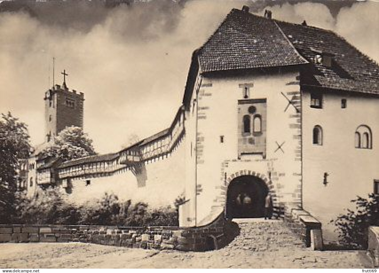 AK 210639 GERMANY - Wartburg - Eingang Zur Burg - Eisenach