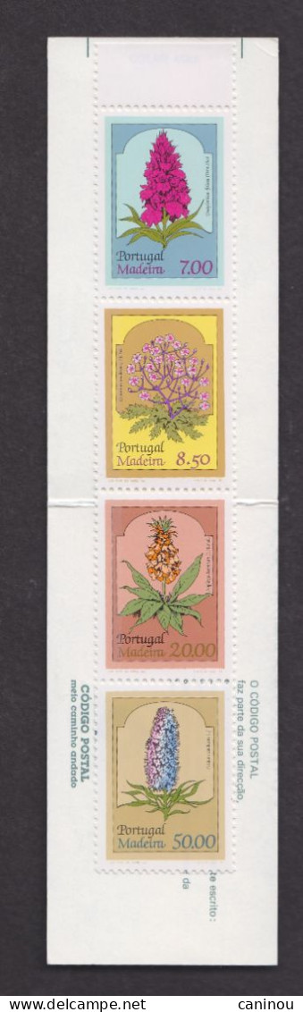 PORTUGAL MADERE CARNET FLEURS  1981 Y & T C78 NEUF SANS CHARNIERE - Madeira