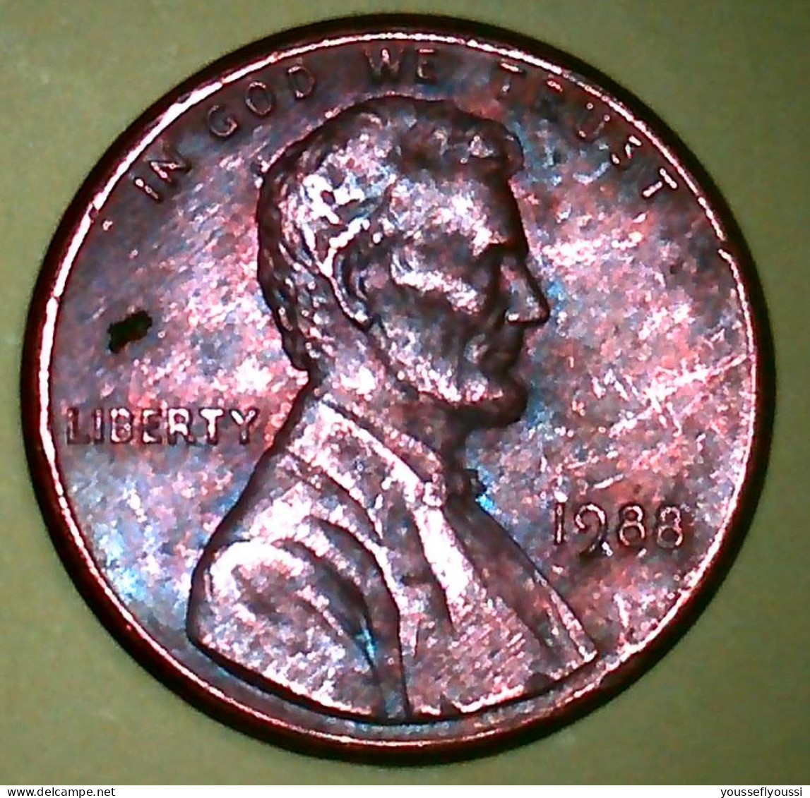 Un Centavo Americano, Abraham Lincoln, De 1988 -  Verzamelingen