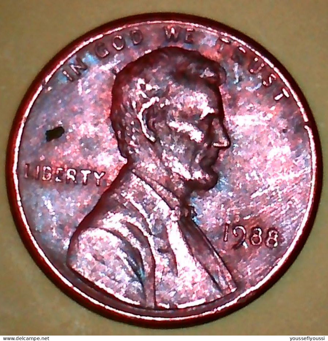 Un Centavo Americano, Abraham Lincoln, De 1988 -  Collections